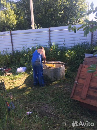 Чистка колодца.Водоснабжение.Септики