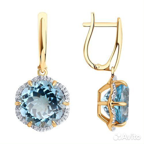 Серьги Diamant из золота, 51-321-02162-1