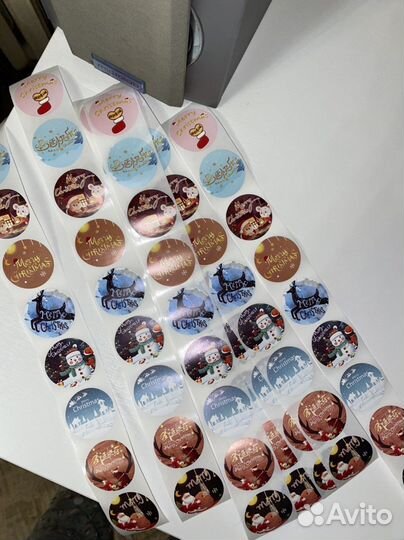 Наклейки Новый год