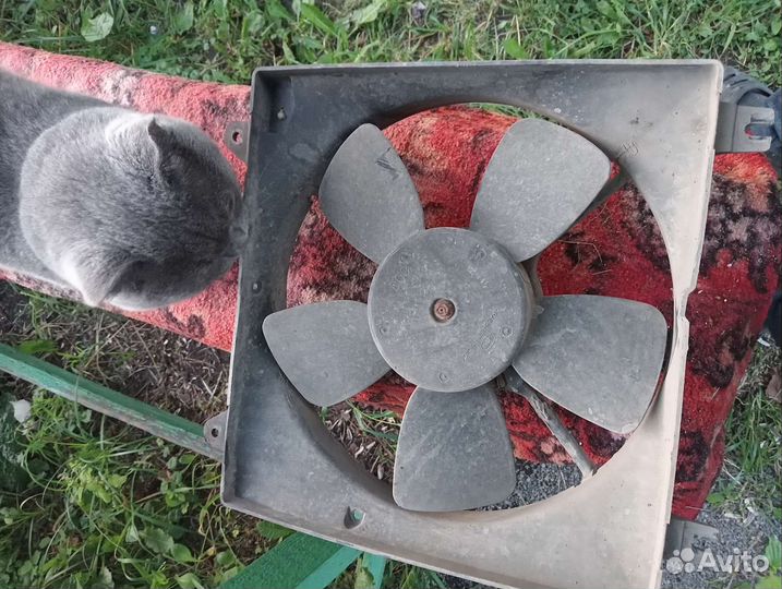 Вентилятор охлаждения двигателя шевроле лачетти