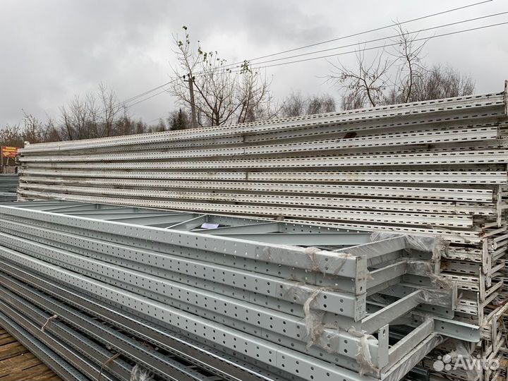 Стеллажи складские паллетные бу Полиметалл-М