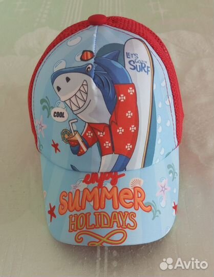 Бейсболка для мальчика 52 см, новая с биркой