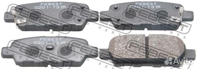 Колодки тормозные задние febest 0201-T31R