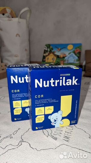 Смесь Nutrilak соя 350г. 2 упаковки