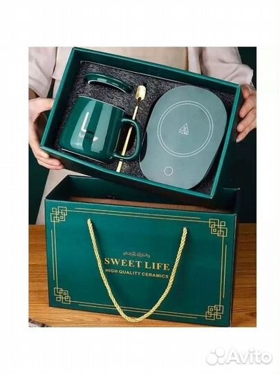 Кружка с подогревом электронная для дома и офиса