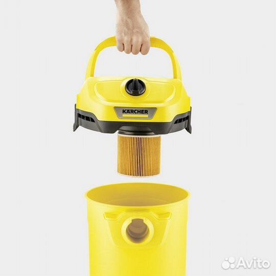 Хозяйственный пылесос Karcher WD 2 Plus V-15/4/18