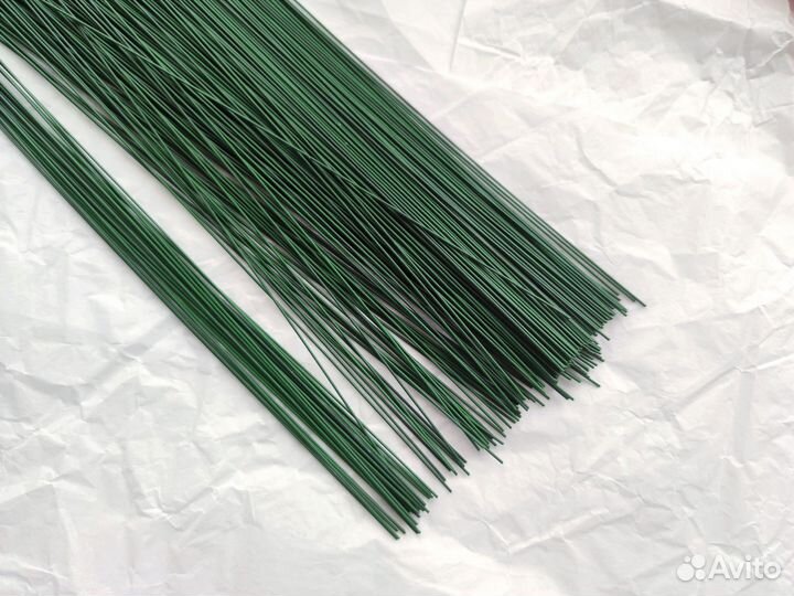 Флористическая лакированная проволка 40 см 1.2 мм