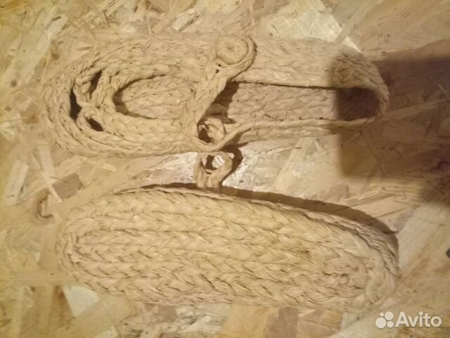 Тапочки плетеные