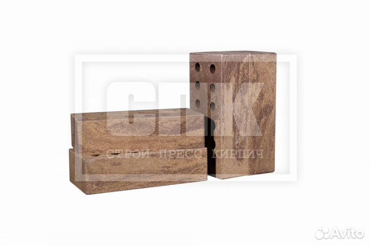 Кирпич облицовочный - Желтая Яшма