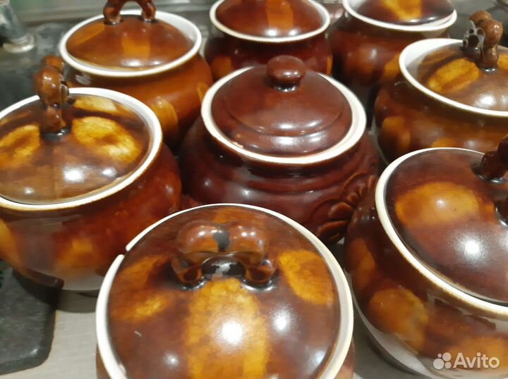 Керамические горшочки