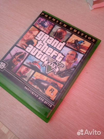 Диск гта 5 на xbox one