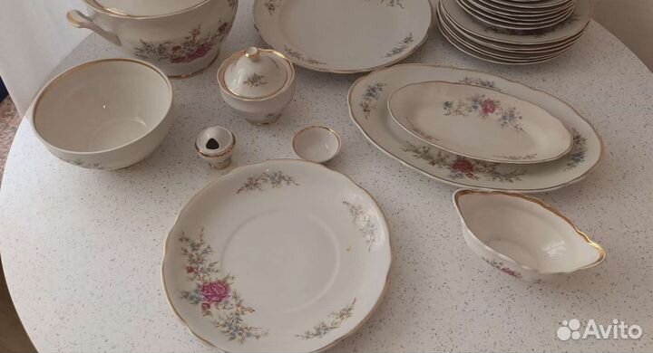 Столовые сервизы новые СССР Конец 80х г