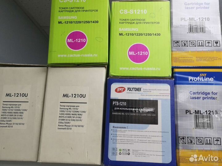 Картриджи Samsung ML-1210D3