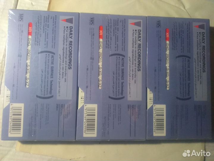 Видеокассеты запечатанные