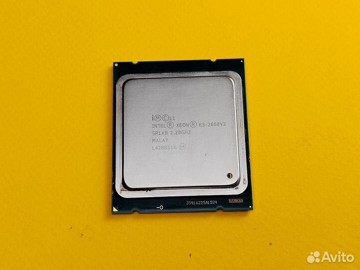 Intel xeon E5 2660V2 10 ядер 3000 мгц с гарантией