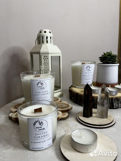 Свечи из соевого воска
