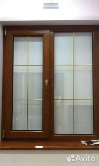 Ламинированные окна