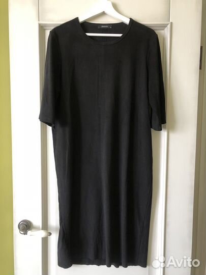 Платье замшевое L