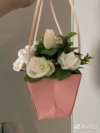 Цветы из мыла