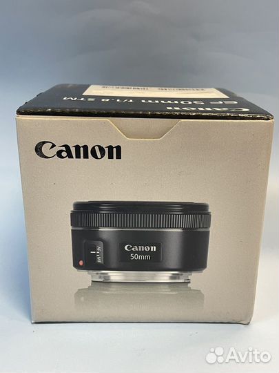Canon EF 50mm f/1.8 STM новый