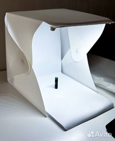 Складной фотобокс (лайтбокс) с подсветкой для пред