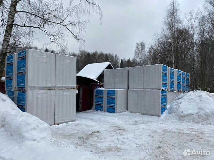 Газобетон, стеновые и перегородочные блоки