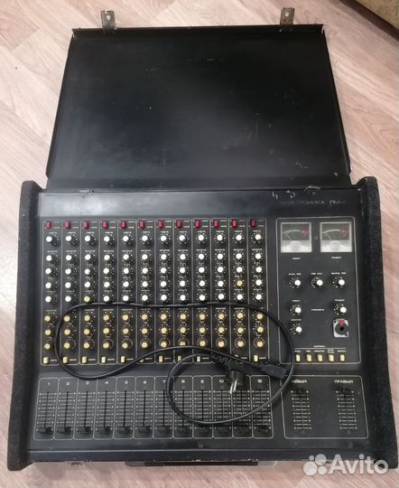 Пульт микшерный СССР электроника пм-01