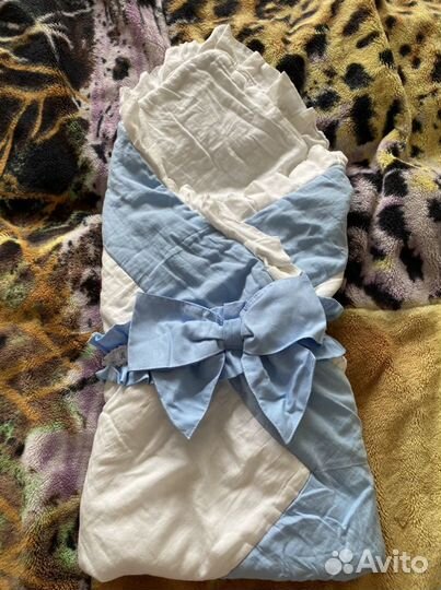 Одеяло на выписку + Бант