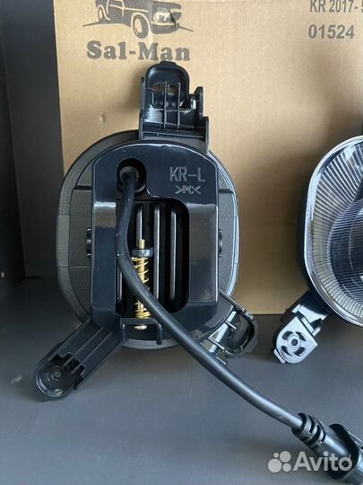 LED туманки Sal-Man(Сал-ман) -Kia Rio 17г.-22г