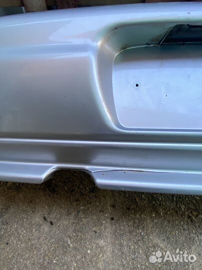 Задний бампер ваз 2112