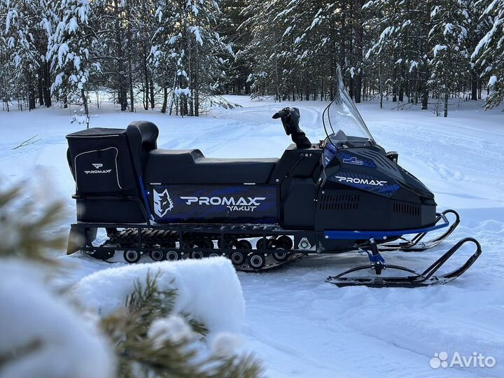 Снегоход promax yakut 500 long 2.0 4T 20 black