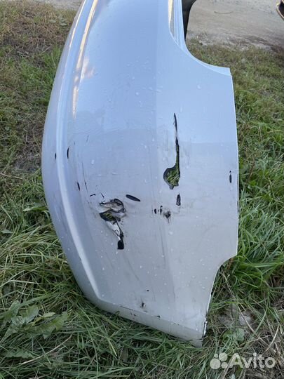 Задний бампер на volkswagen polo 5