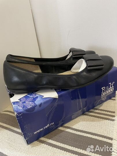 Туфли- Балетки натуральная кожа Ральф рингер