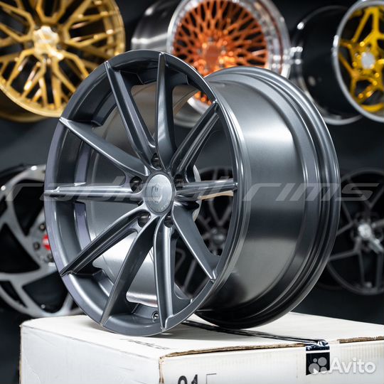 Curva CFF46 18x8.5 + 18x9.5 5x114.3 Gun Metal