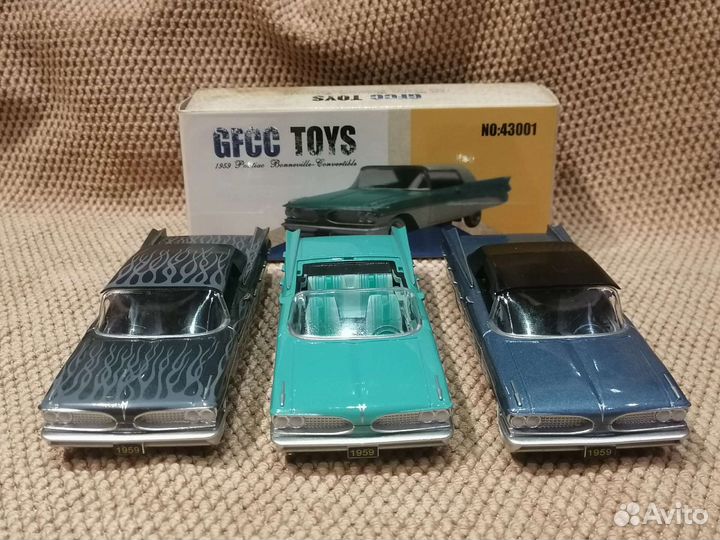 Коллекционные Pontiac Bonneville Convertable