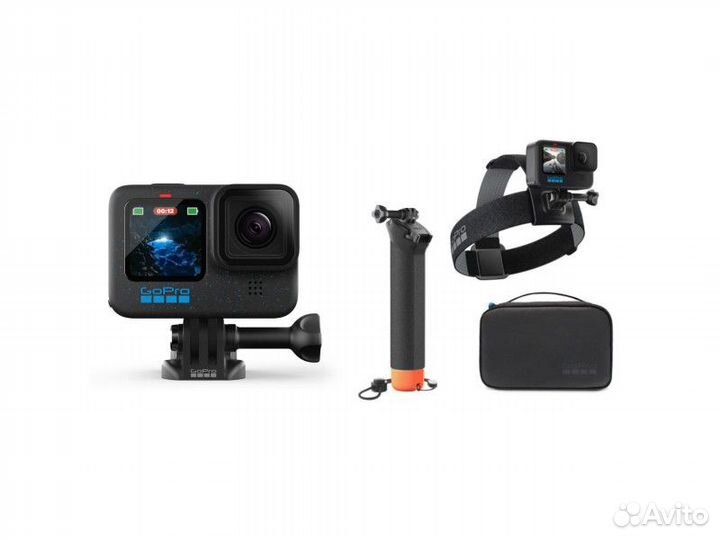 Экшн-камера GoPro hero12 Special Bundle Black (chd