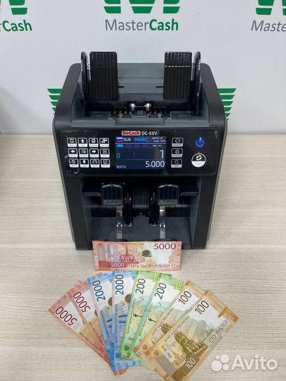 Счетчик банкнот / Сортировщик банкнот DoCash 55v