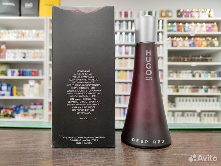 Boss Deep Red Хуго Босс Дип Ред 90мл