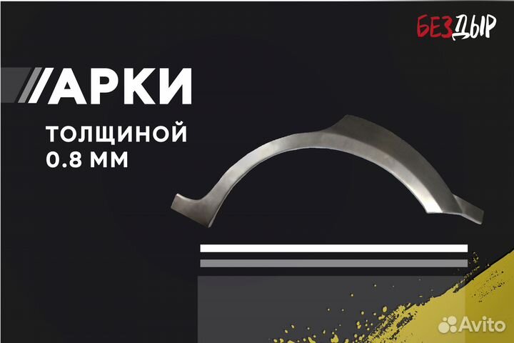 Кузовная арка Hyundai Tucson правая