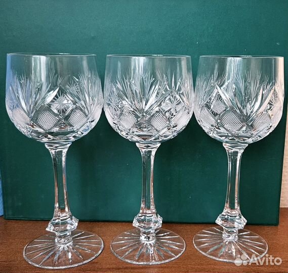 Хрустальные фужеры