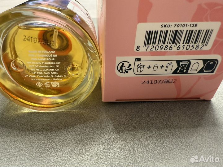 Дымка парфюм для волос Gisou Wild Rose 5 мл