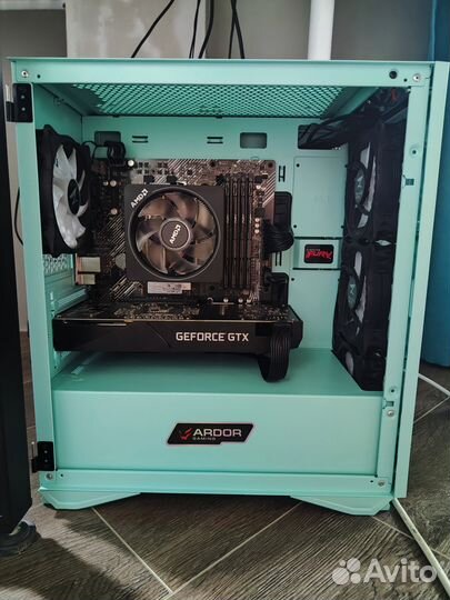 Персональный компьютер в сборе на Ryzen 5 3600x