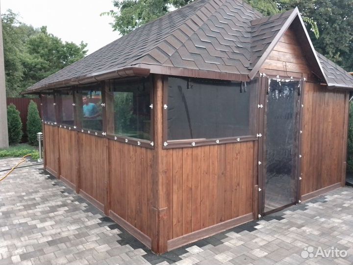 Окна на беседки