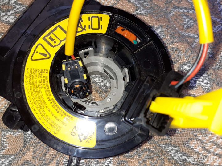 Подрулевой шлейф hyundai solaris 1 рестайлинг