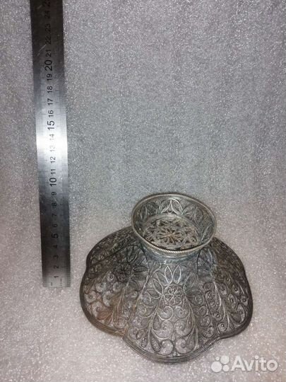 Сухарница, конфетница СССР, Скань