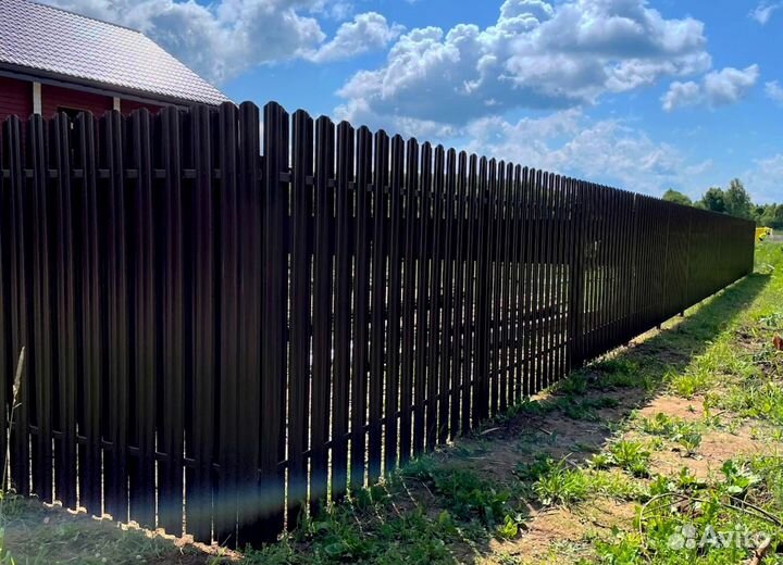 Забор под ключ от производителя