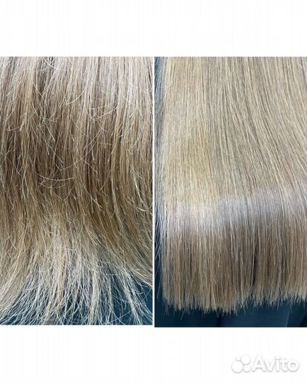 Кератиновое выпрямление, ботокс, полировка