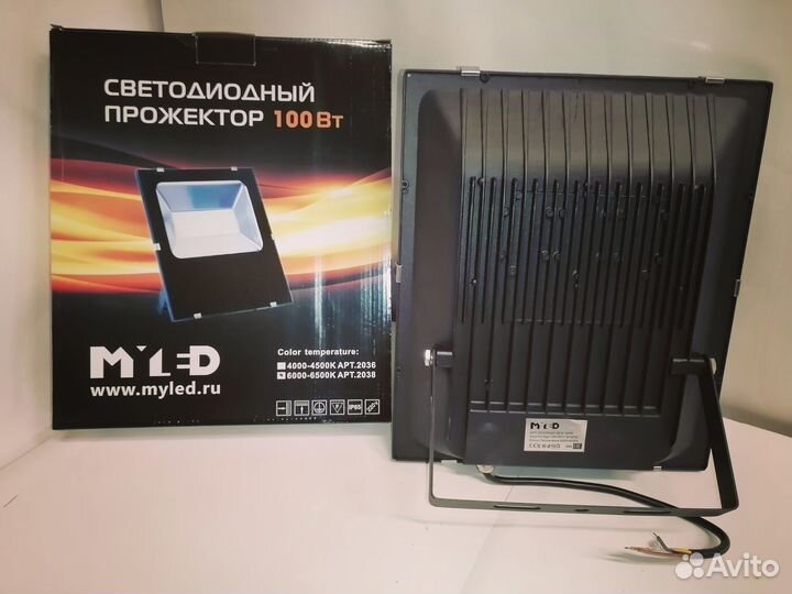 Светодиодный прожектор 100 вт