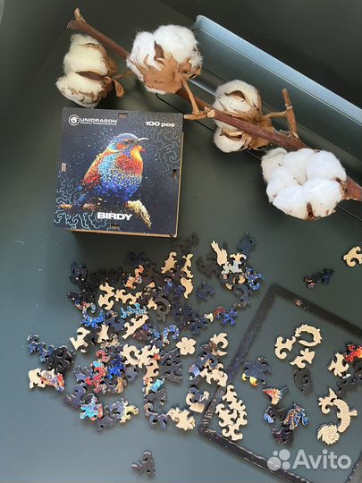 Деревянные пазлы новые