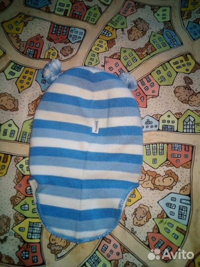 Шапка шлем Daniil i Daniella размер 0-1 на 0-1-2 г